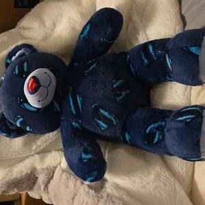 Build-A-Bear Blue and Black Superman Stuffed Animal